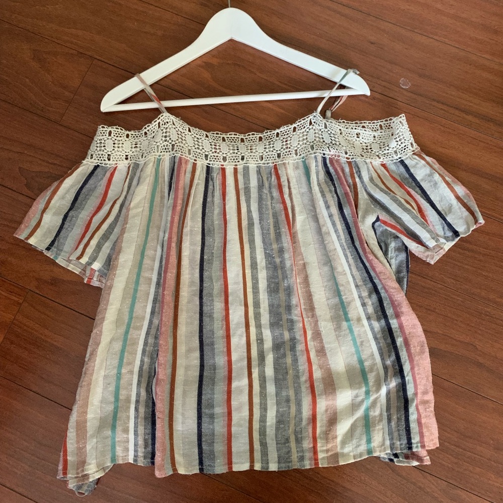 LC by Lauren Conrad off the shoulder blouse